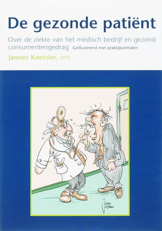 De Gezonde Patient — boekomslag