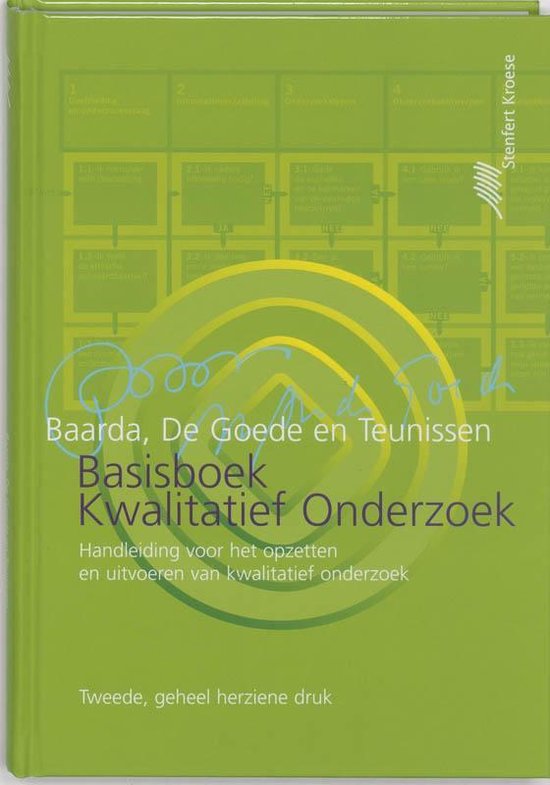 Basisboek kwalitatief onderzoek — boekomslag