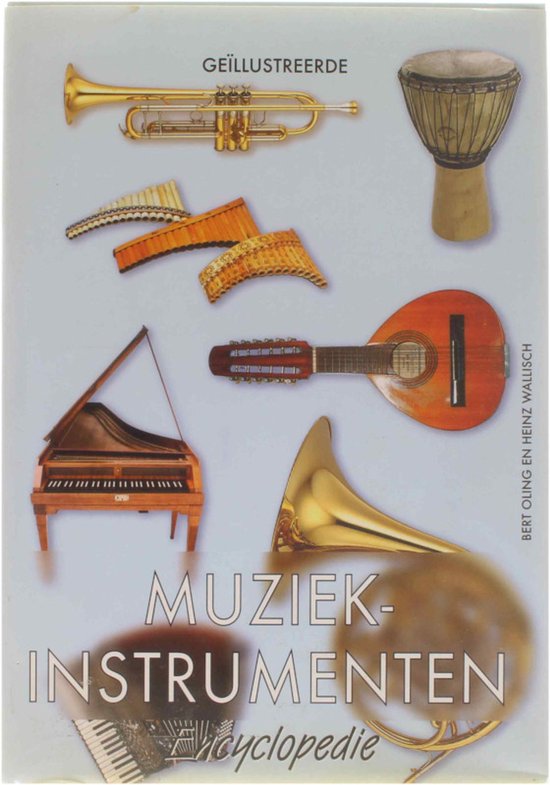 Geïllustreerde muziekinstrumenten encyclopedie — boekomslag