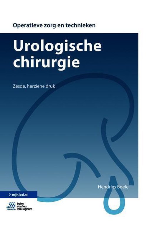 Operatieve zorg en technieken - Urologische chirurgie — omslag