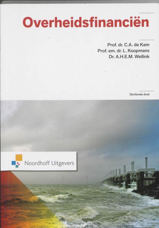 Overheidsfinancien — boekomslag
