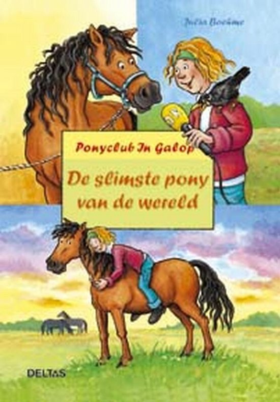 Ponyclub In Galop De Slimste Pony Van De Wereld — boekomslag