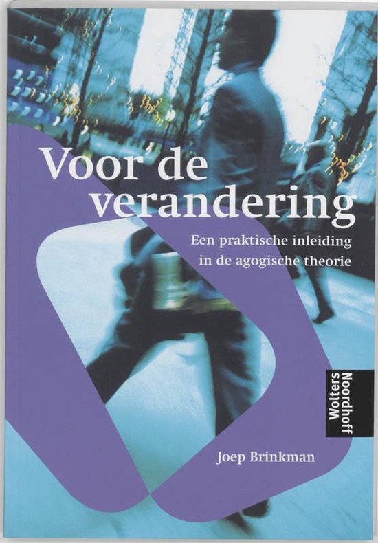 Voor de verandering — boekomslag