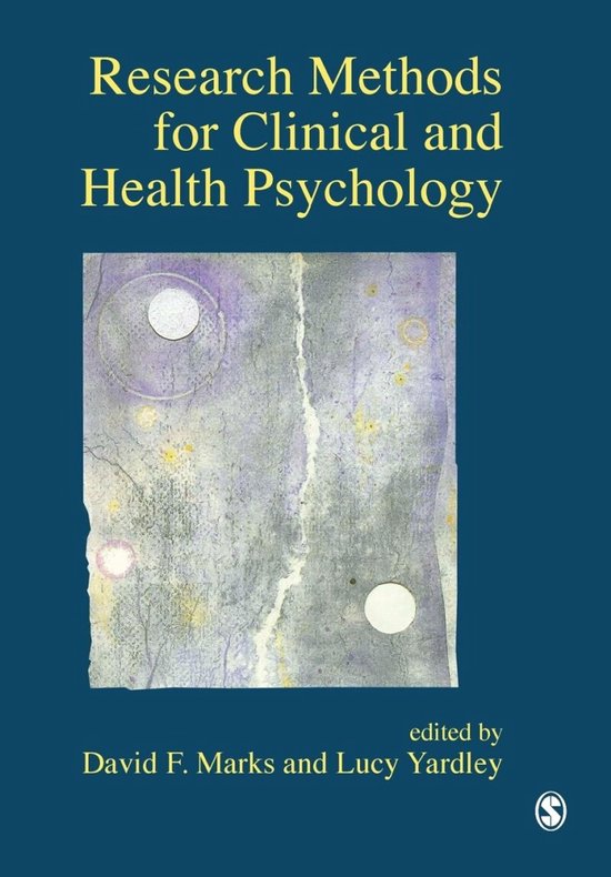 Research Methods for Clinical and Health Psychology — boekomslag