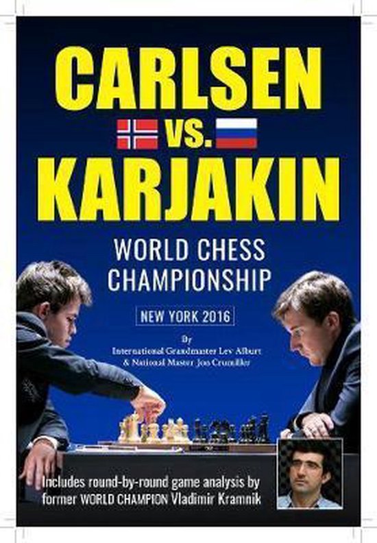 World Chess Championship: Carlsen v. Karjakin - New York, 2016 — boekomslag