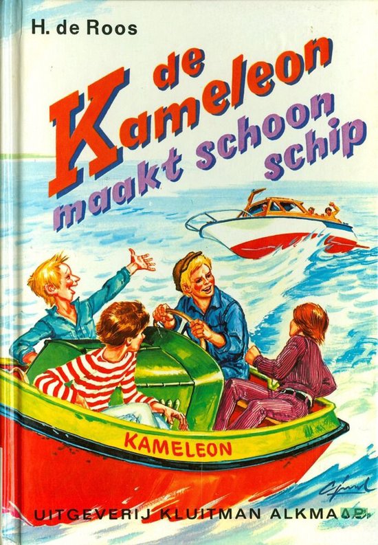De Kameleon maakt schoon schip — boekomslag