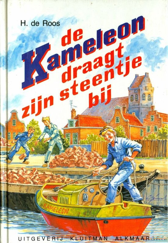 De Kameleon draagt zijn steentje bij — boekomslag