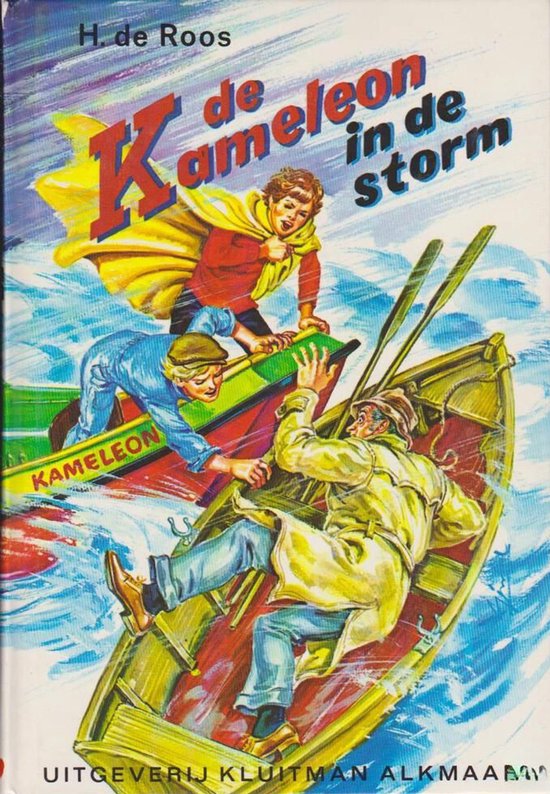 Kameleon in de storm — boekomslag