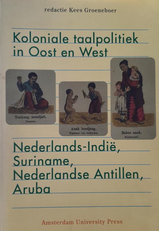 Koloniale taalpolitiek in Oost en West — boekomslag