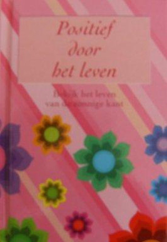 Positief door het leven - Bekijk het leven van de zonnige kant — boekomslag