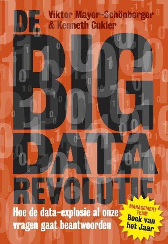 De big data revolutie — boekomslag