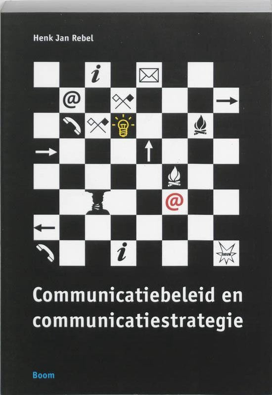 Communicatiebeleid en communicatiestrategie — boekomslag