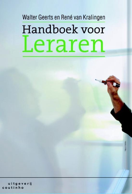 Handboek voor leraren — boekomslag