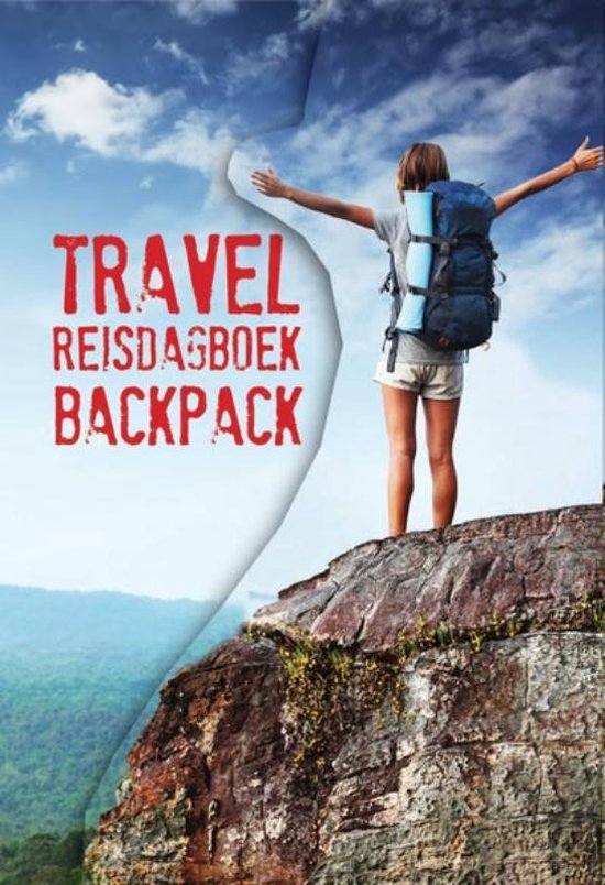Travel reisdagboek backpacken — boekomslag