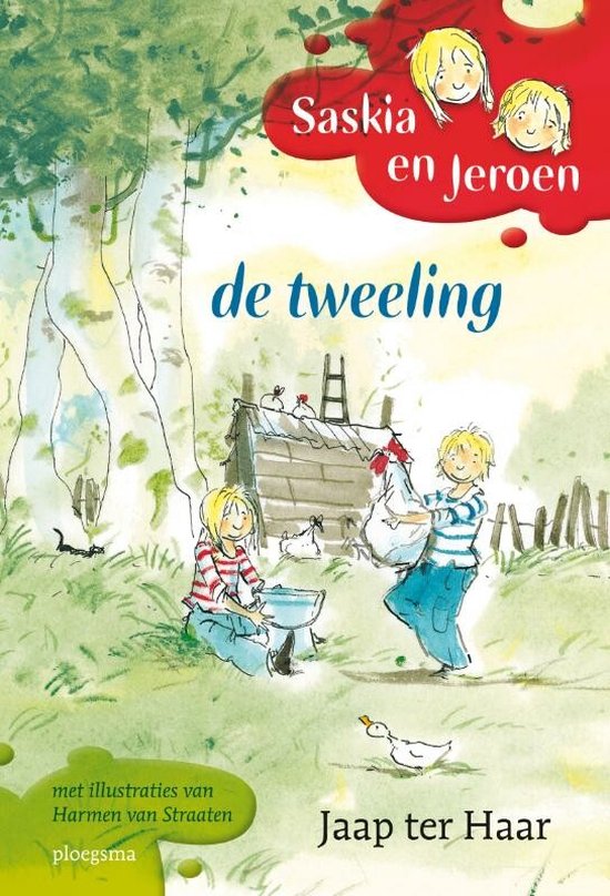 Saskia En Jeroen De Tweeling — boekomslag