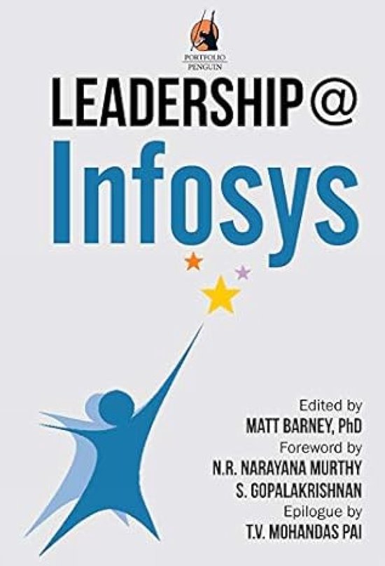 Leadership @infosys — boekomslag