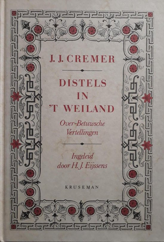 Distels in t weiland — boekomslag