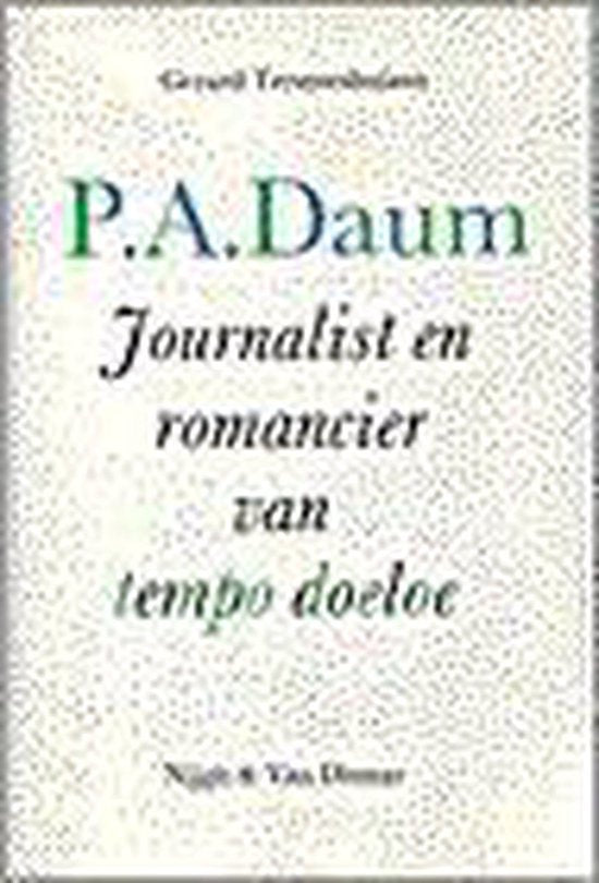 Pa Daum Journalist Romancier — omslag