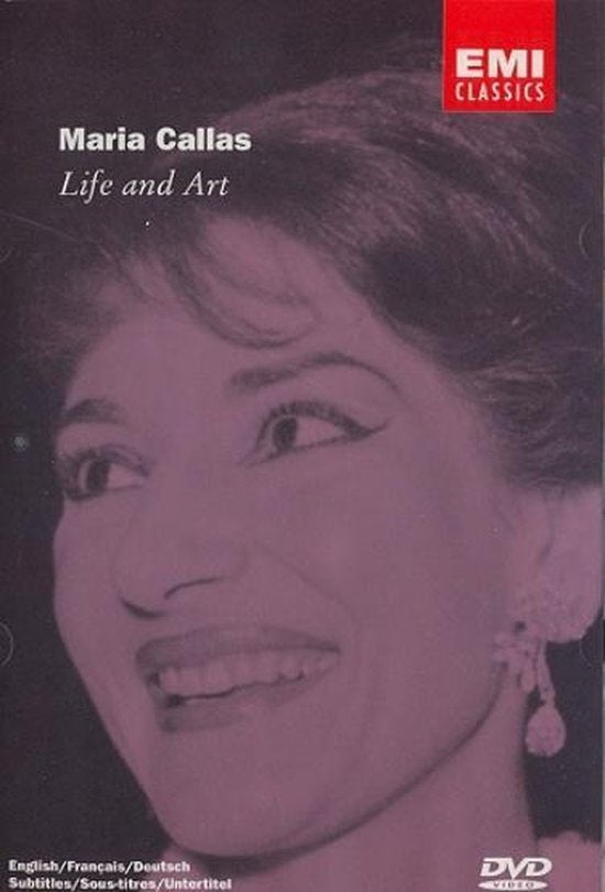 Maria Callas - Life And Art — boekomslag