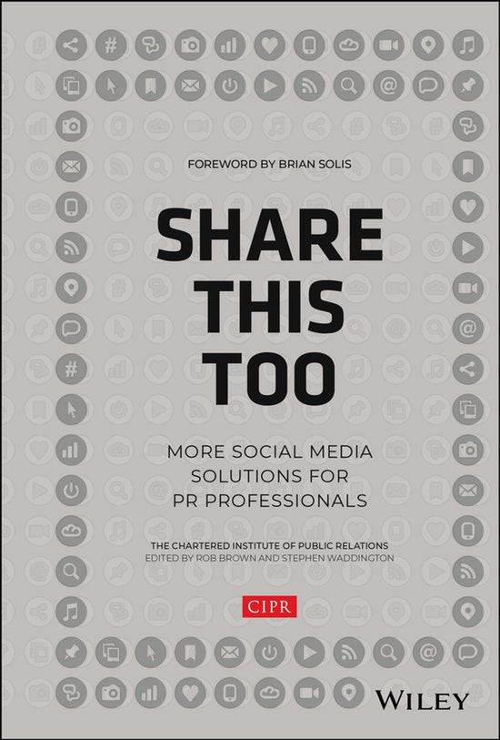 Share This Too: More Social Media Solutions for PR Professionals — boekomslag
