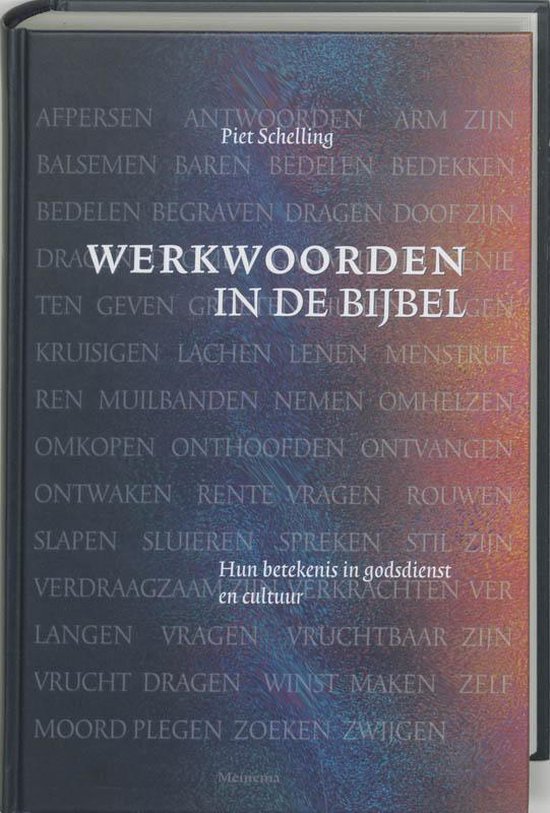 Werkwoorden In De Bijbel — boekomslag