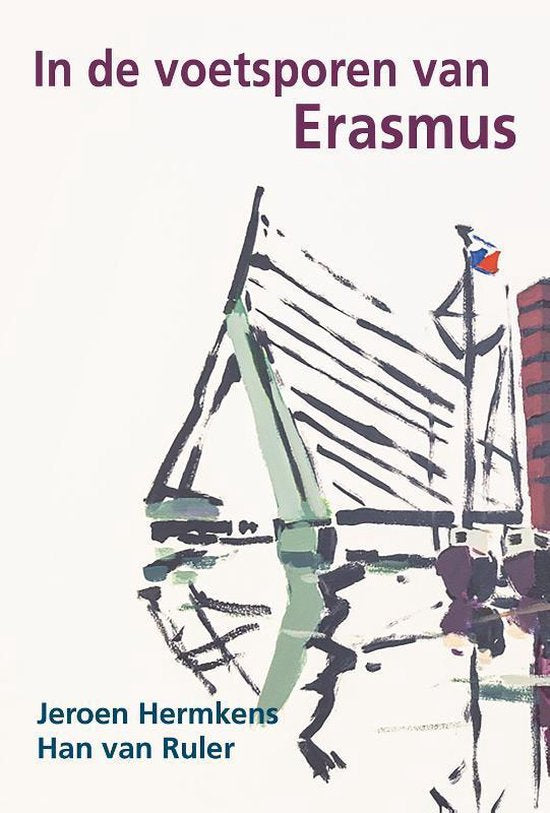 In de voetsporen van Erasmus — boekomslag