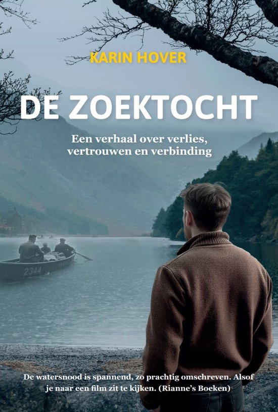 De zoektocht — boekomslag