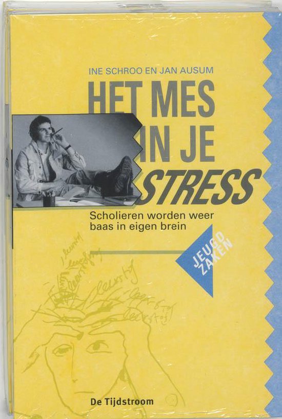 Jeugdzaken - Het mes in je stress — omslag