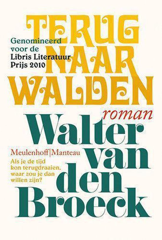 Terug Naar Walden — boekomslag