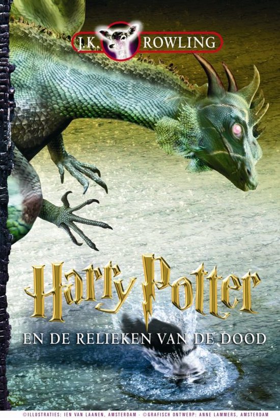 Harry Potter 7 - Harry Potter en de relieken van de dood — boekomslag