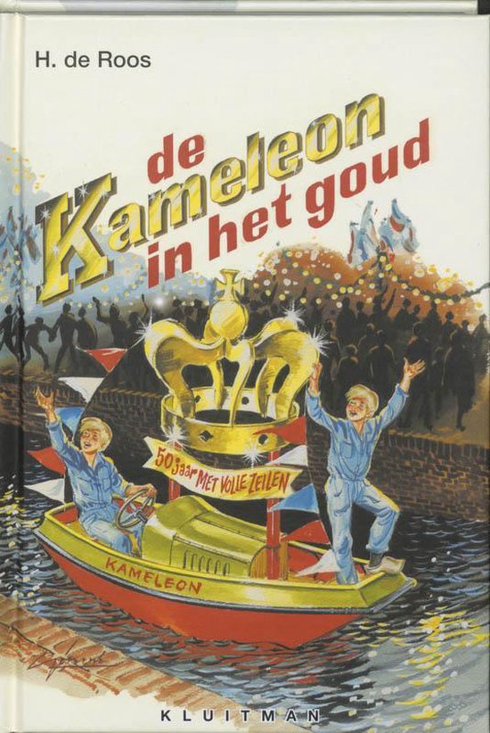 De Kameleon In Het Goud — boekomslag