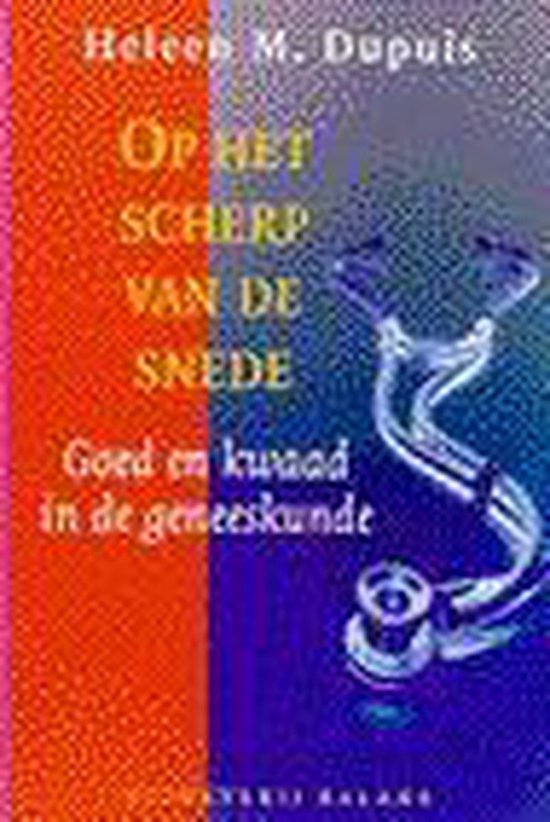 Op Het Scherp Van De Snede — omslag