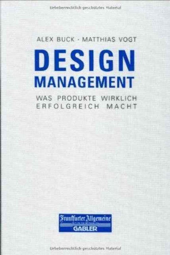 Design Management — boekomslag