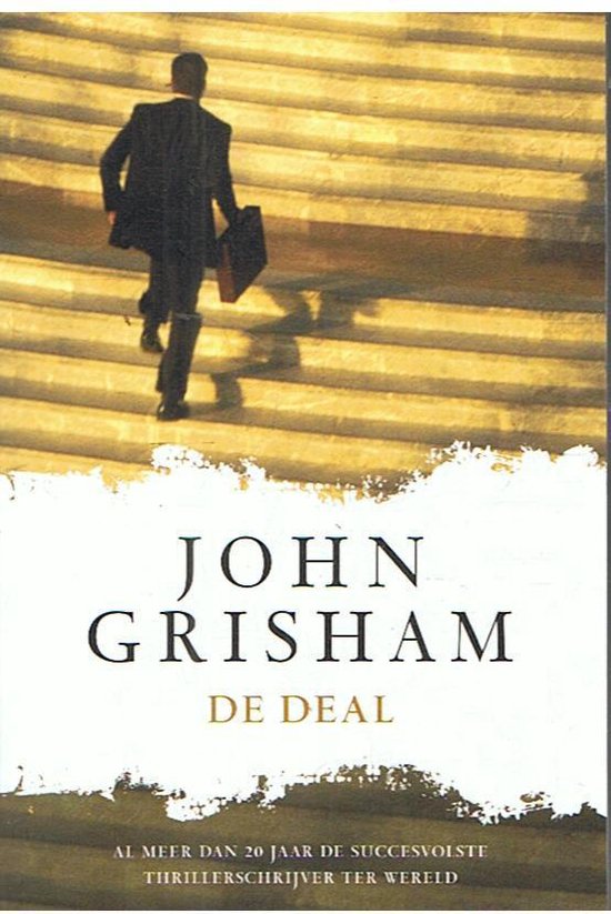 De deal — boekomslag
