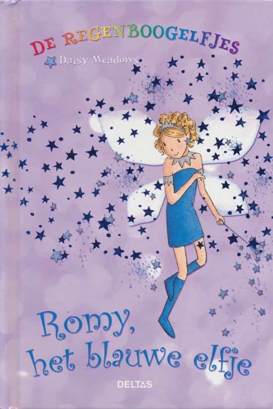 Regenboogelfjes Romy Het Blauwe Elfje — boekomslag