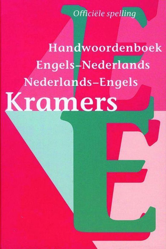 Kramers Handwoordenboek Eng Ned Ned Eng — boekomslag