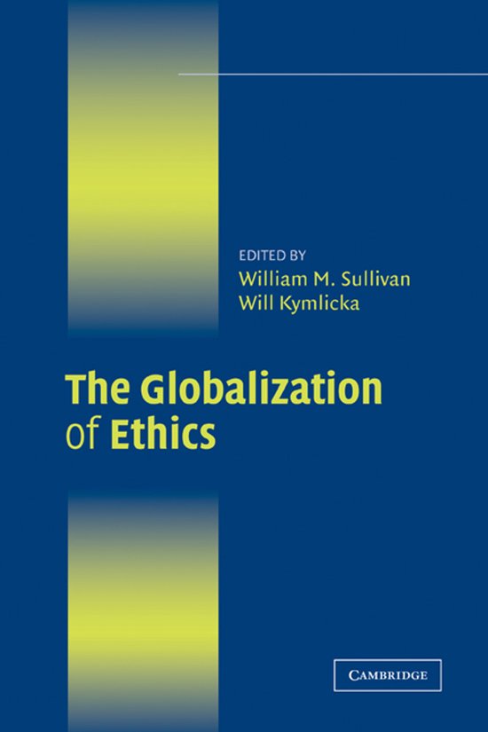 The Globalization of Ethics — boekomslag