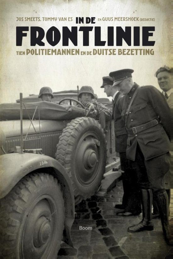 In de frontlinie — boekomslag
