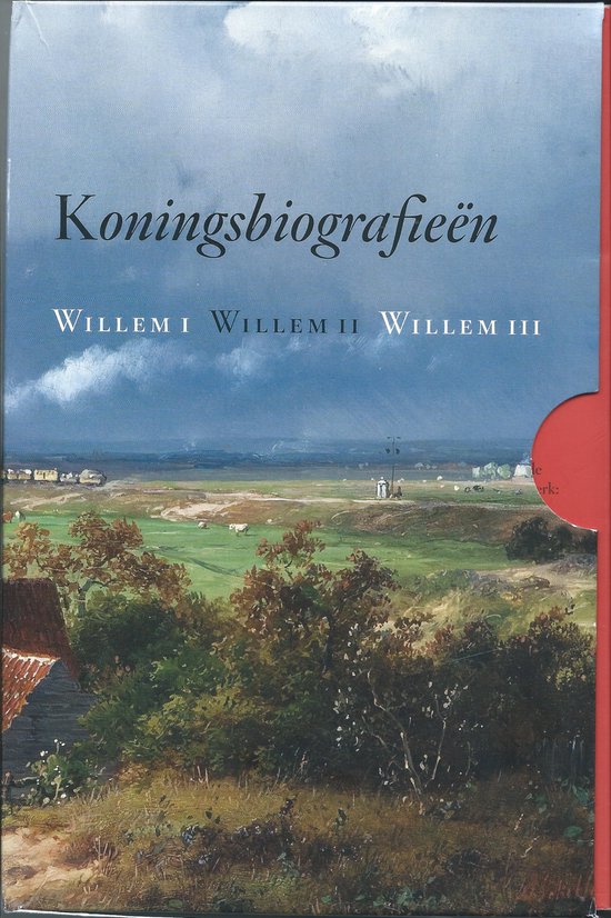 Set koningsbiografieen Willem I; Willem II; Willem III — boekomslag