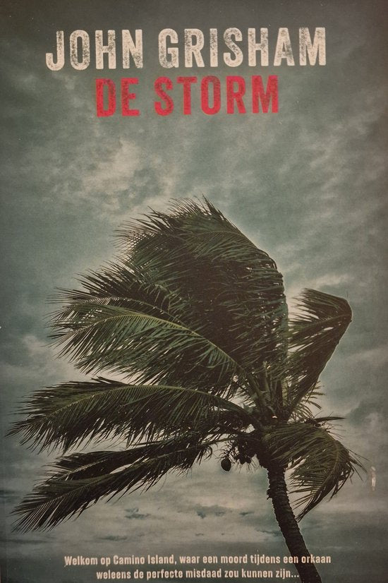 De storm — boekomslag