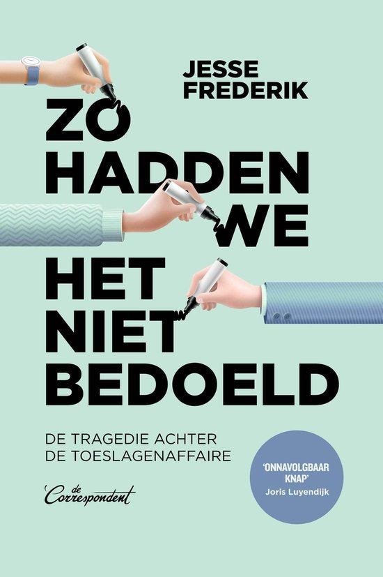 Zo hadden we het niet bedoeld — boekomslag