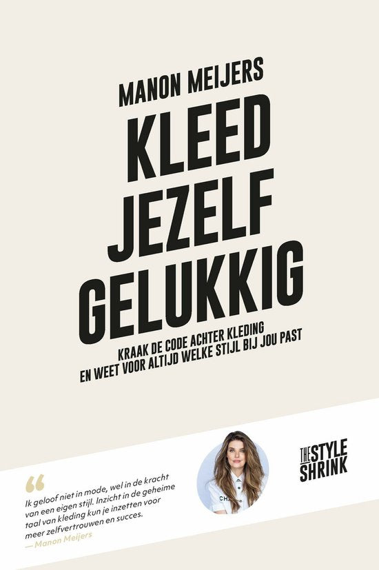 Kleed jezelf gelukkig — omslag
