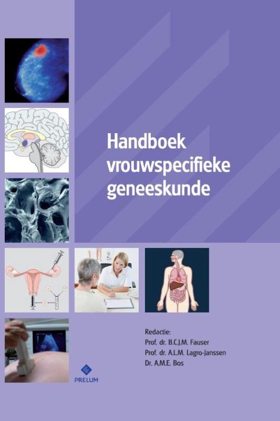 Handboek vrouwspecifieke geneeskunde — boekomslag