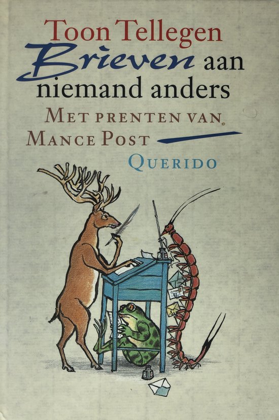 Brieven aan niemand anders — boekomslag