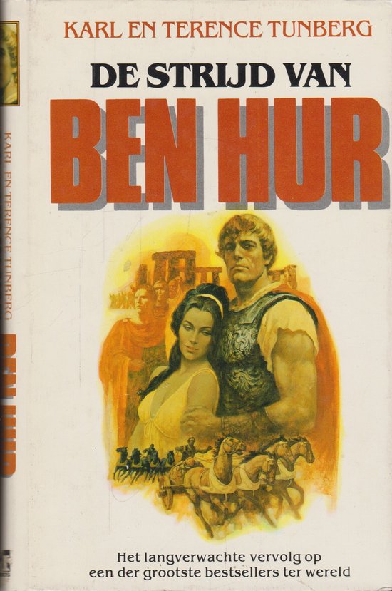 Stryd van ben hur — boekomslag