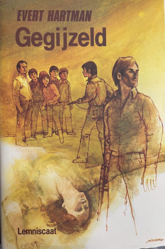 Gegijzeld — boekomslag