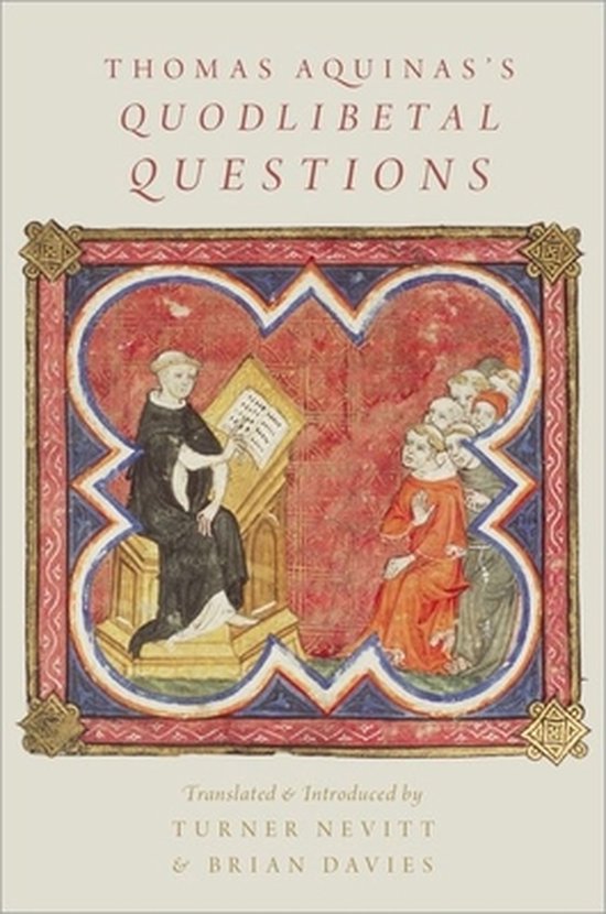 Thomas Aquinas's Quodlibetal Questions — boekomslag