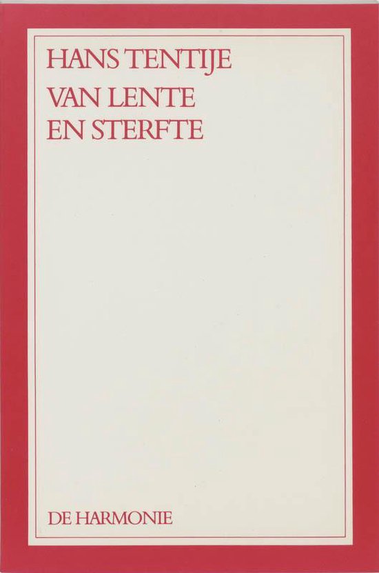 Van lente en sterfte — boekomslag