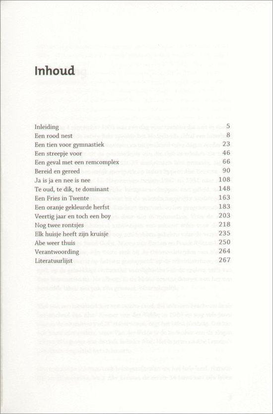 Abe — boekomslag