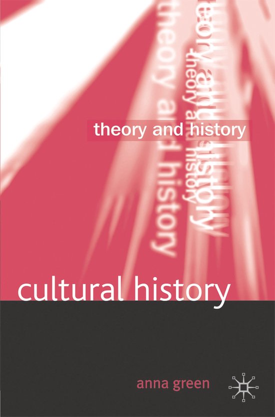 Cultural History (Theory and History, 9) — boekomslag